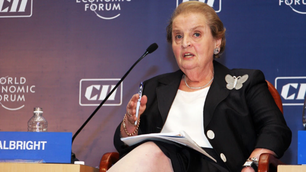 Madeleine Albright. Credit: World Economic Forum.