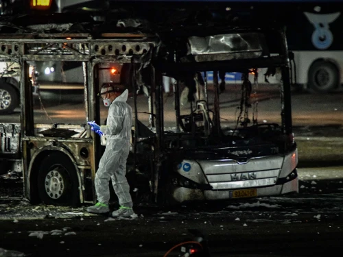 Bus explosion Bat Yam