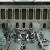 Click photo to download. Caption: Inside the Boston-based Museum of Fine Arts (MFA), the host of an upcoming weeklong Palestinian film festival.