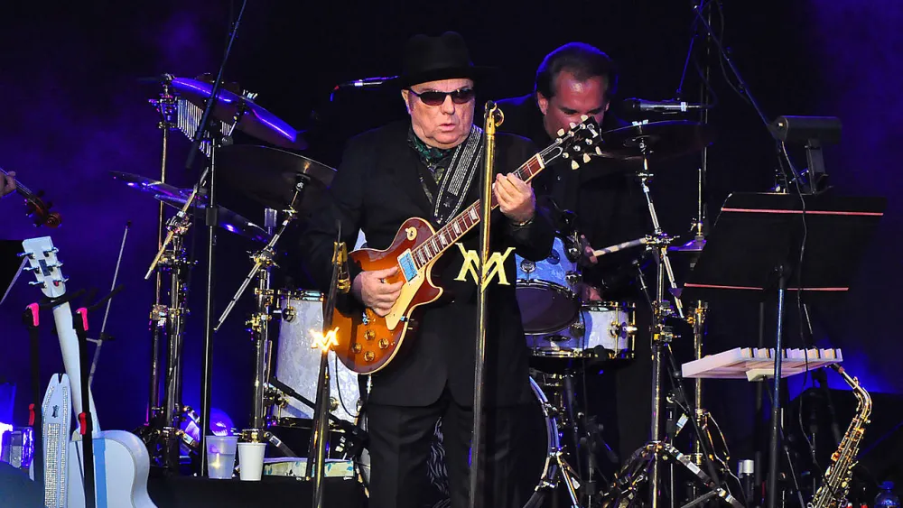 Van Morrison at Edmonton Folk Music Festival in 2010. Credit: Wikimedia Commons.