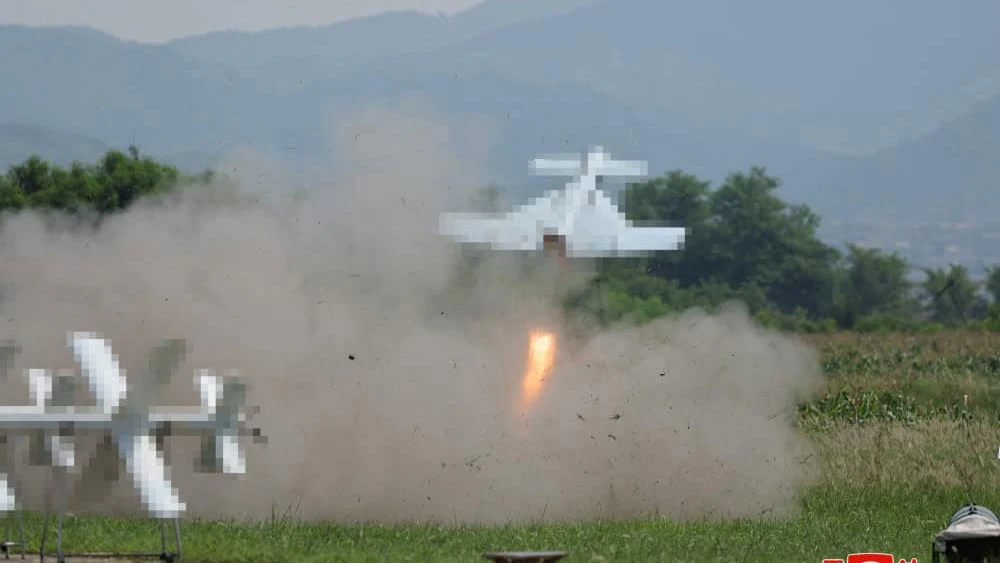 Image of a "suicide drone" developed by North Korea. Credit: DPRK.