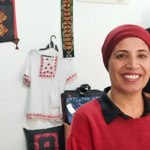 Amal al-Sana. Photo by Judith Sudilovsky.