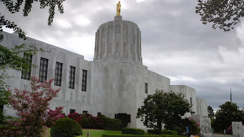 Oregon’s state capitol. Credit: Wikimedia Commons.