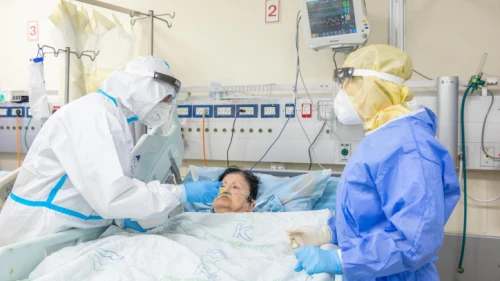 The coronavirus ward of the Kaplan Medical Center in Rehovot, on Dec. 11, 2020. Photo by Yossi Aloni/Flash90.