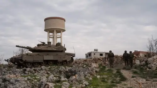 Israeli troops operating in Southern Lebanon, in an undated photo published on Feb. 2, 2025. Credit: IDF.
