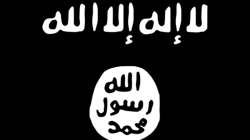 The Islamic State flag. Credit: Wikimedia Commons.