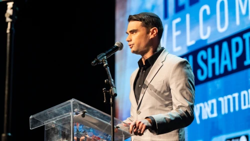 American political commentator Ben Shapiro at the International Conservatism event in Tel Aviv on July 20, 2022. Photo by Nadav Cohen Yonatan/GoLive.