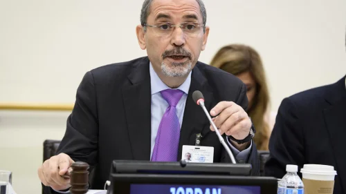 Jordanian Foreign Minister Ayman Safadi. Photo by Manuel Elias/U.N.