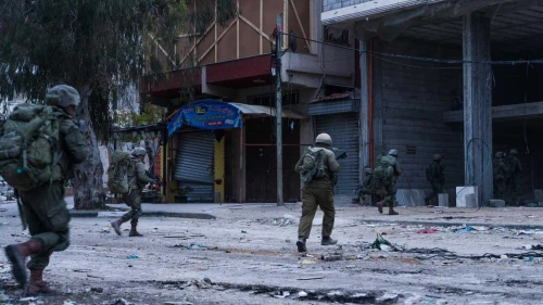 Israeli troops in the Gaza Strip, March 2024. Credit: IDF.