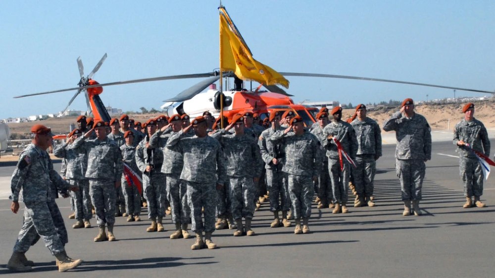 U.S. soldiers as part of the Multinational Force and Observers in the Sinai Peninsula. Credit: MFO.