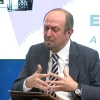 Hady Amr speaks during the presentation of a report titled "Ending Gaza’s Perpetual Crisis: A New U.S. Approach,” at the Brookings Institution, Dec. 3, 2018. Source: Screenshot.