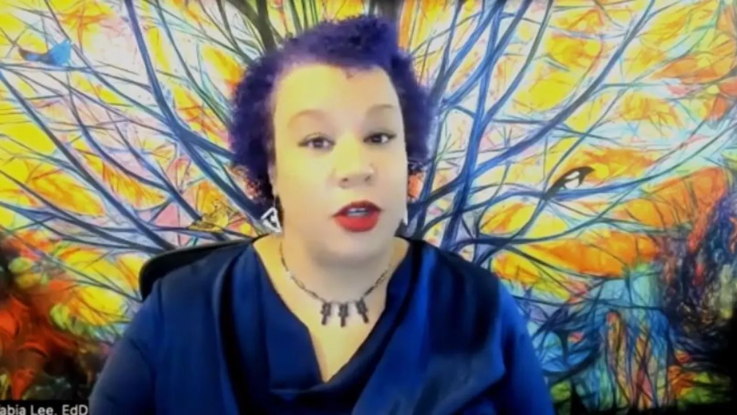 Dr. Tabia Lee. Source: YouTube