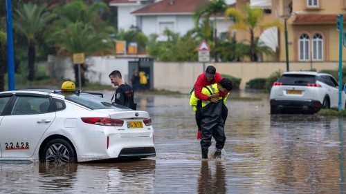 Flooding in Yavne