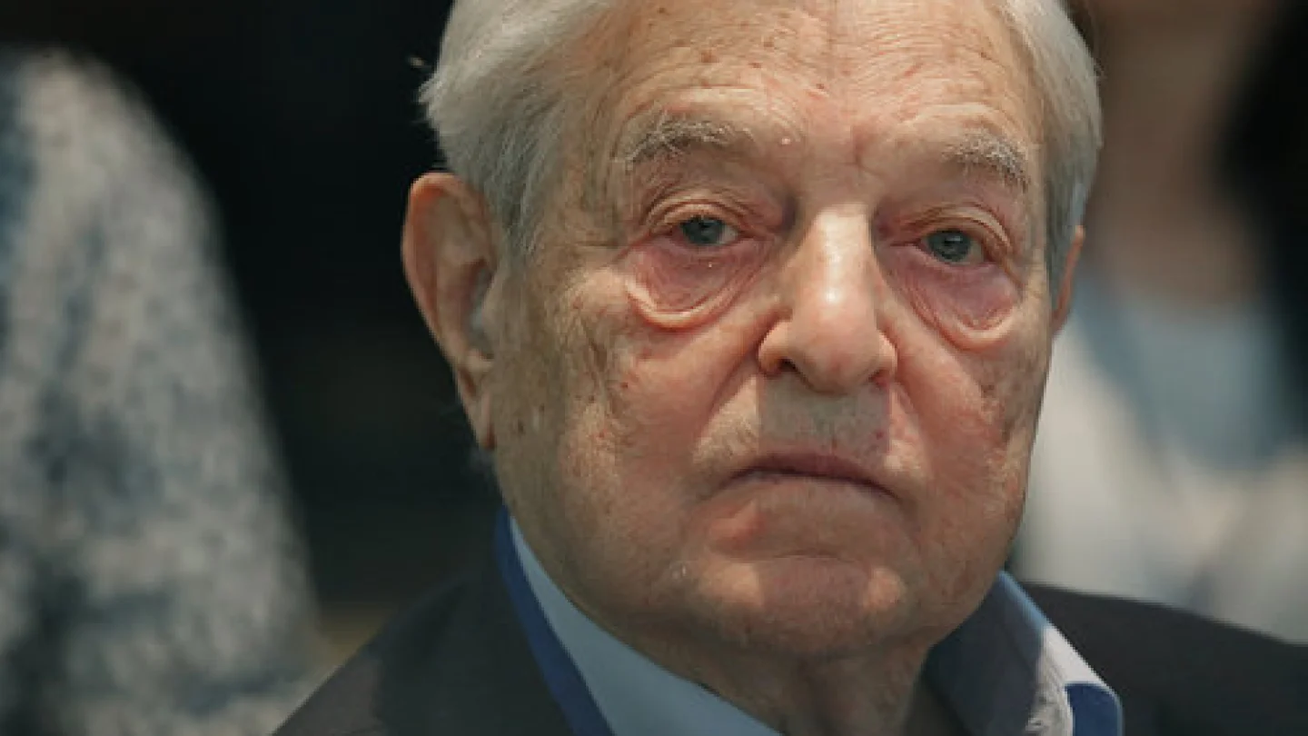 Billionaire George Soros in Washington, D.C. in 2017. Credit: Chip Somodevilla/Getty Images.
