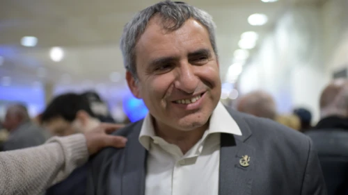 Israeli Minister Ze’ev Elkin attends the Likud Party’s election campaign opening event in Jerusalem, Jan. 21, 2020. Photo by Gili Yaari/Flash90.