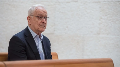 Haaretz publisher Amos Schocken at the Supreme Court in Jerusalem, Jan. 13, 2020. Photo by Olivier Fitoussi/Flash90.