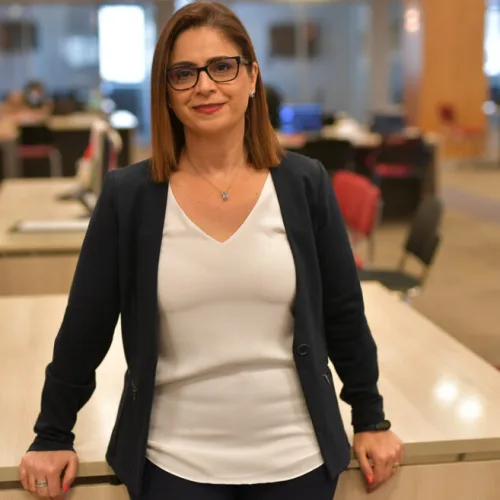 Mona Khoury-Kassabri. Photo by Bruno Charbit.