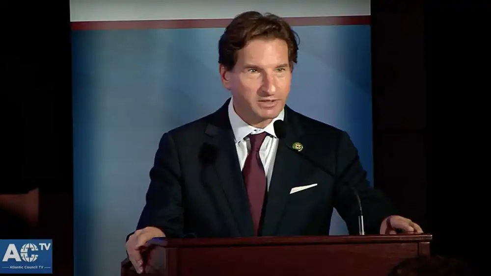 Rep. Dean Phillips. Credit: Atlantic Council TV.