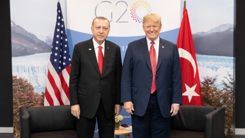 U.S. President Donald Trump participates in a bilateral meeting with Turkish President Recep Tayyip Erdoğan at the G20 Summit, Saturday, Dec. 1, 2018, in Buenos Aires, Argentina. Credit: Official White House Photo by Shealah Craighead.