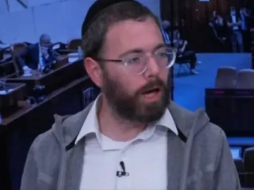 Israeli journalist Israel Fry. Source: Democrat TV/screenshot.