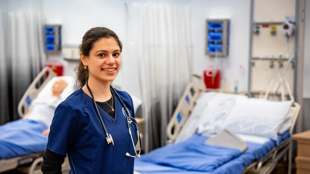 YU nursing students receive hands-on training