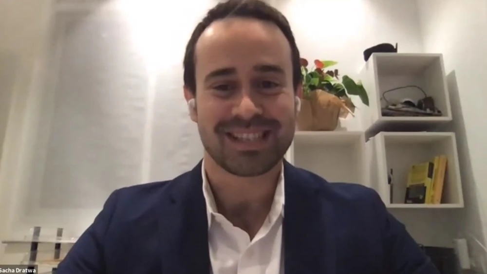 Combat Anti-Semitism Movement’s director Sacha Roytman-Dratwa. Source: Screenshot.