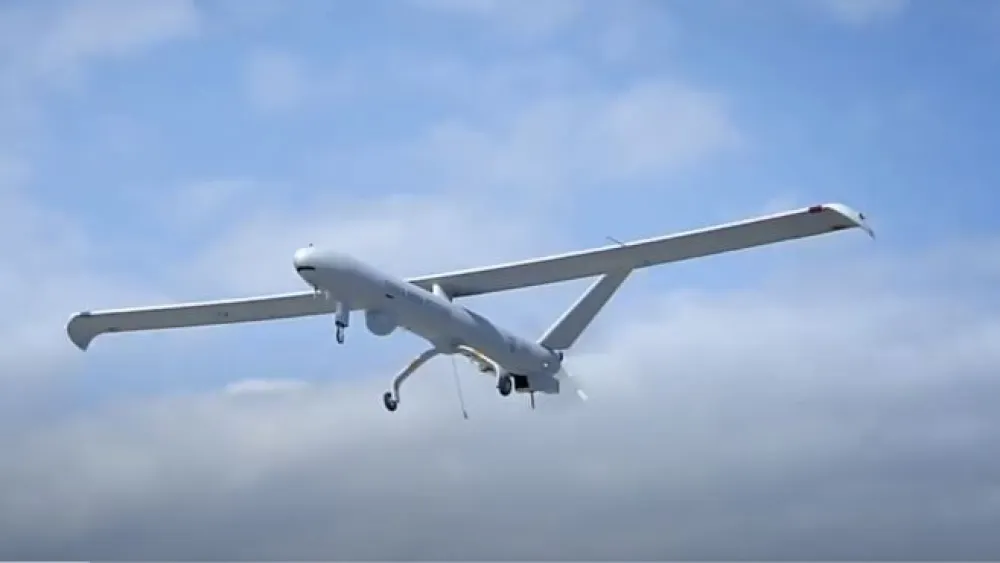 Elbit System’s Hermes 450. Source: YouTube screenshot.