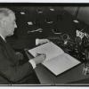 U.S. President Franklin D. Roosevelt in Washington, D.C., Nov. 9, 1943. Credit: National Archives and Records Administration.