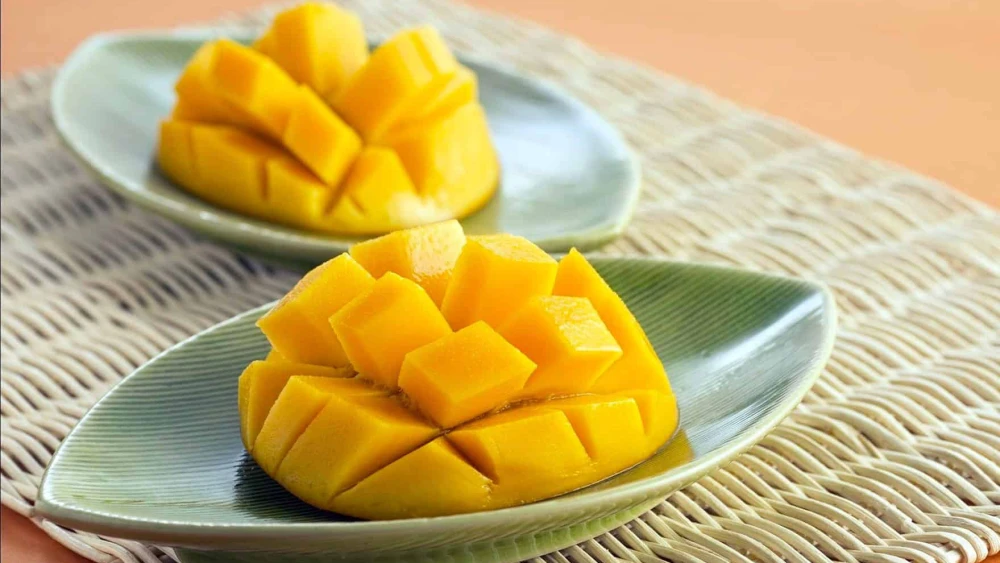 Mango on a Plate