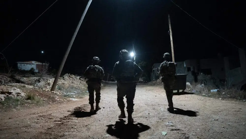 Israeli security forces conduct counter-terrorism operations in northern Samaria, December 2025. Credit: IDF.