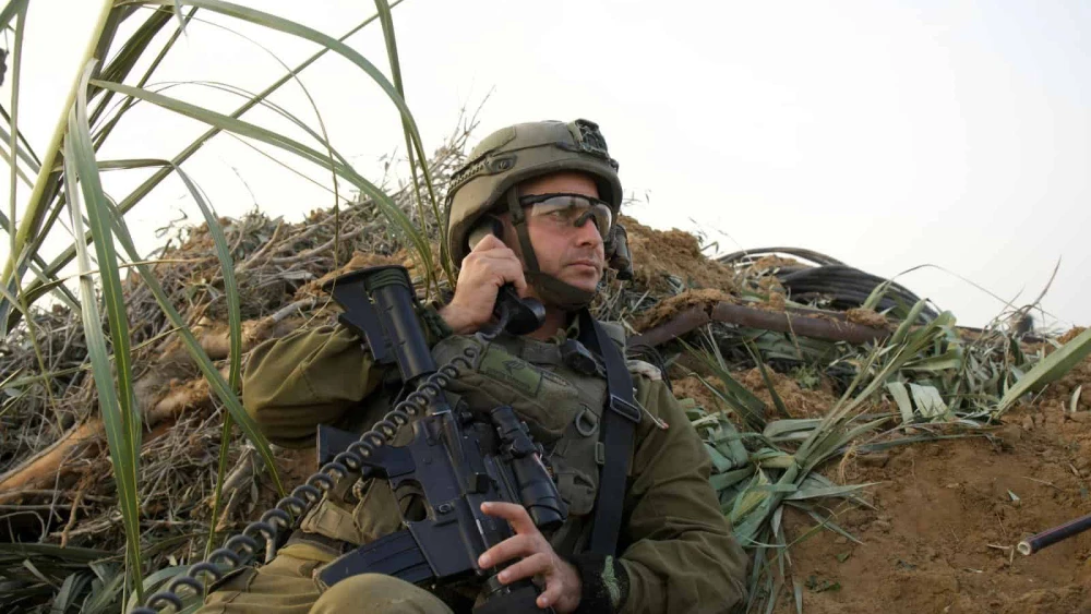 Israeli troops operating in the Hamas-ruled Gaza Strip, Dec. 28, 2023. Credit: IDF.