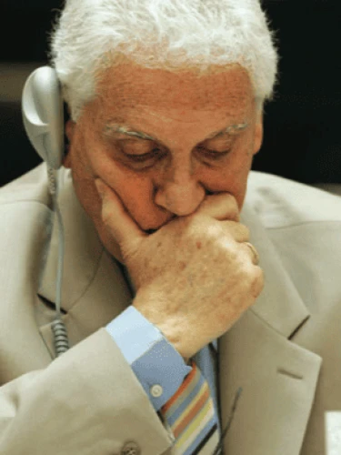 Former Israeli diplomat Itzhak Levanon in Geneva in 2008. Credit: Courtesy.