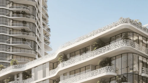 Apartments at the Rainbow Tel Aviv residential resort development. Credit: rainbowtlv.com.