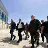 Islamic Movement leader Raed Salah visited the Al-Aqsa mosque on the Temple Mount in Jerusalem on April 19, 2022. Source: Twitter.