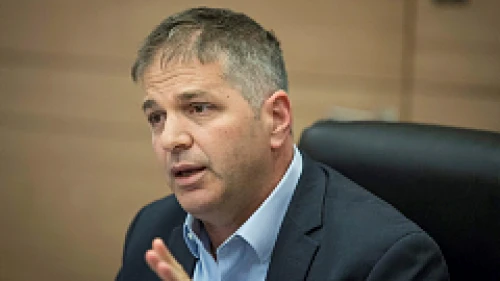 Yoav Kisch, then-chairman of the Interior Affairs Committee, leads a committee meeting at the Knesset in Jerusalem on July 12, 2018. Photo by Yonatan Sindel/Flash90.
