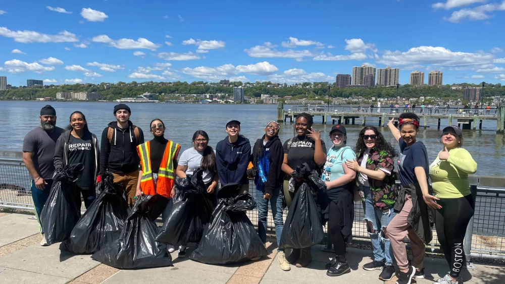 Repair the World wants volunteers to take Passover Earth Day Challenge. Credit: Courtesy of Repair the World.