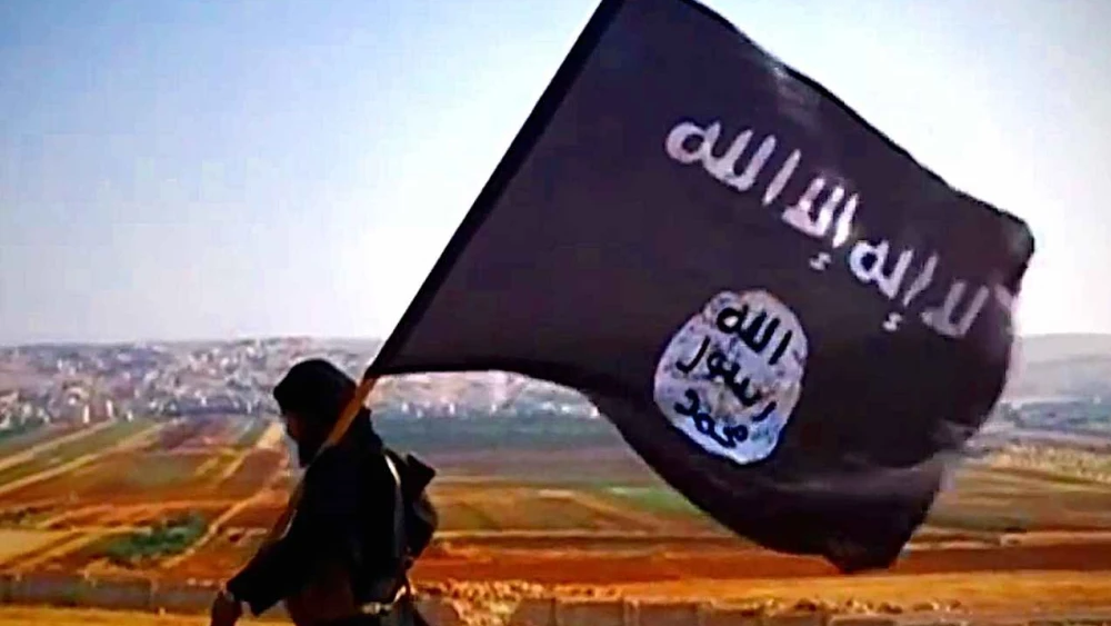 ISIS Flag in Syria