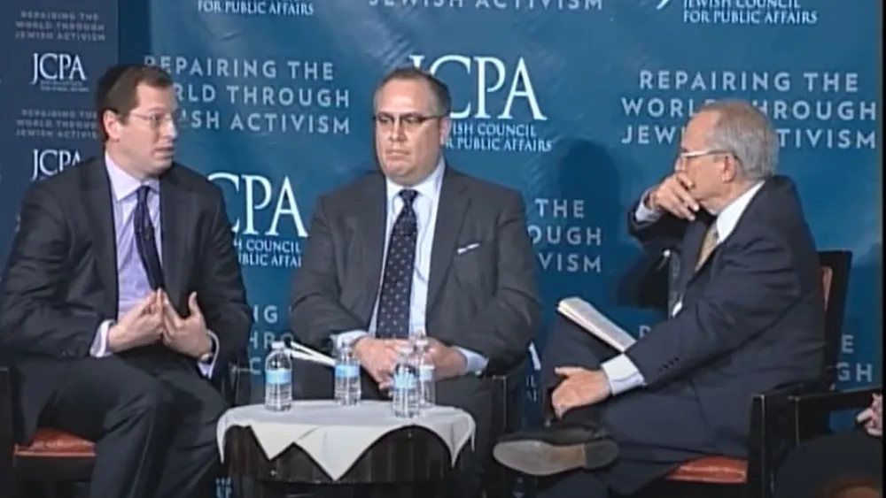 A Jewish Council for Public Affairs conference in 2013. Source: YouTube.