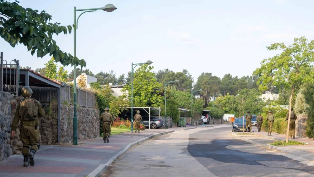 IDF troops from the 210th Division in an exercise in the Golan Heights area and Mount Hermon, July 9, 2025. Credit: IDF.