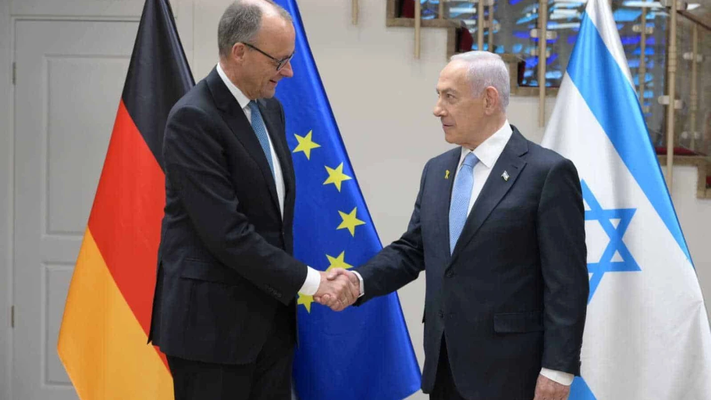 Merz says Israel ‘wouldn't exist' without German aid
