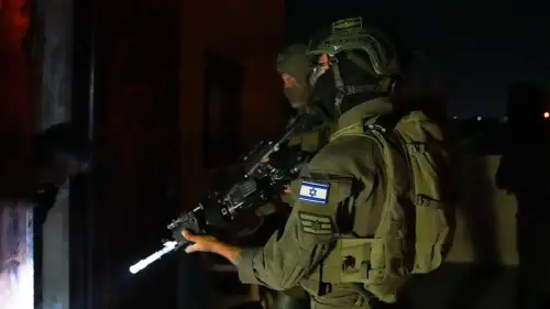 IDF soldiers operating in Judea and Samaria. Credit: IDF