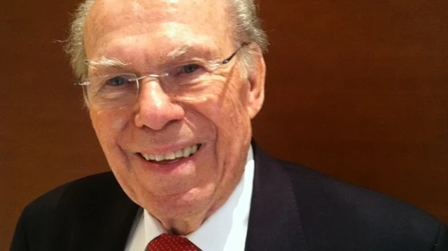 Click photo to download. Caption: Herbert Karliner (pictured)—one of the SS St. Louis voyage’s surviving passengers—urged the U.S. State Department to not "deny Holocaust survivors our legal rights." Credit: Rosemary Schindler.