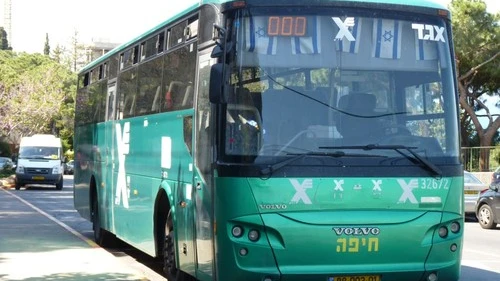 An Israeli Egged bus. Credit: Grauesel via Wikimedia Commons.