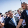 Itamar Ben-Gvir makes his way to visit the Temple Mount during Jerusalem Day celebrations, May 29, 2022. Credit: Yonatan Sindel/Flash90.