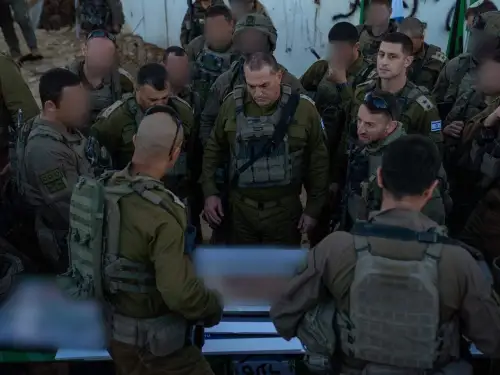 Israel Defense Forces Chief of Staff Lt. Gen. Eyal Zamir during a visit to the southern Gaza Strip, Dec. 31, 2025. Credit: IDF.