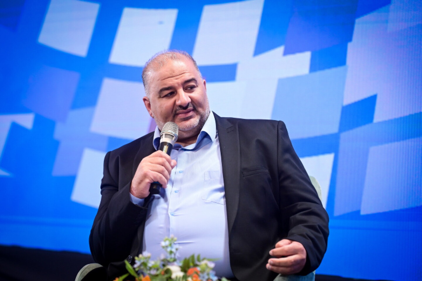 Mansour Abbas. Credit: Avshalom Sassoni/Flash90.