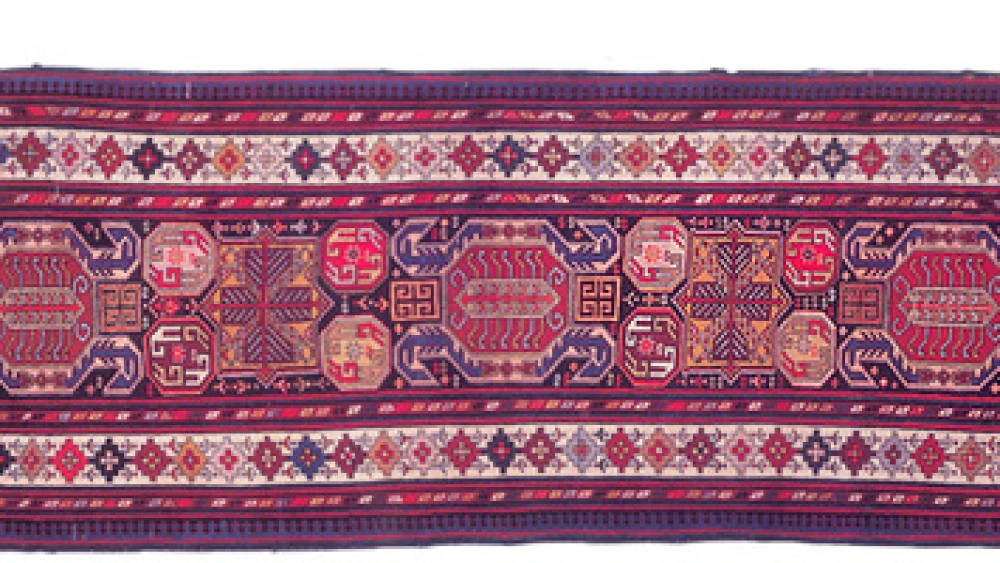 Click photo to download. Caption: A rug from Karabakh. Credit: Courtesy Vugar Dadashov/Azerbaijan Rugs/azerbaijanrugs.com.