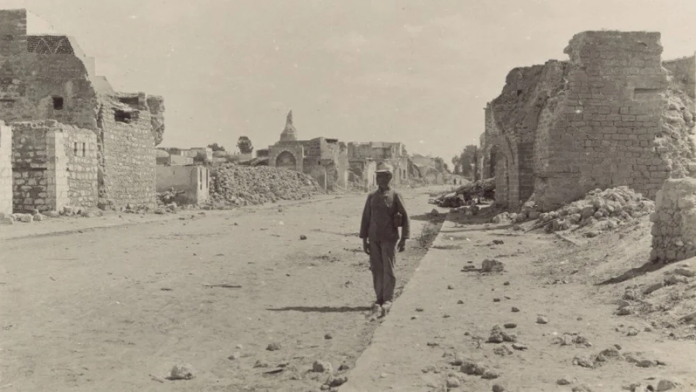 Gaza was demolished in World War I. Source: U.S. Library of Congress.