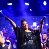 Winner of the Eurovision 2018 Song Contest Netta Barzilai preforms at Rabin Square in Tel Aviv on May 14, 2018. Photo by Tomer Neuberg/Flash90.