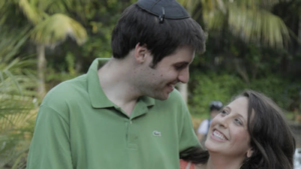 Jacob Kamaras, the author of this column, with his wife, Megan Marcus.